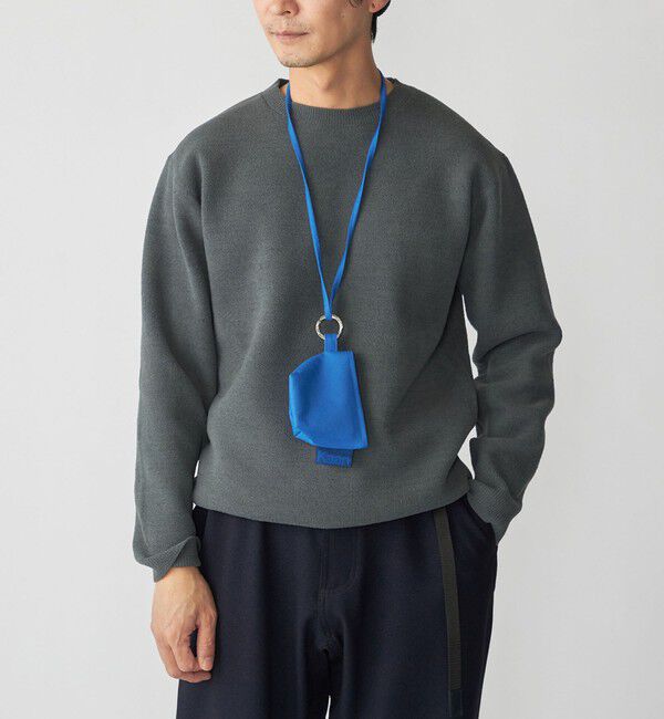 SHIPS「SHIPS:  〈手洗い可能〉 モール クルーネック ロングスリーブ」|Tシャツ・カットソー|ダークグレー