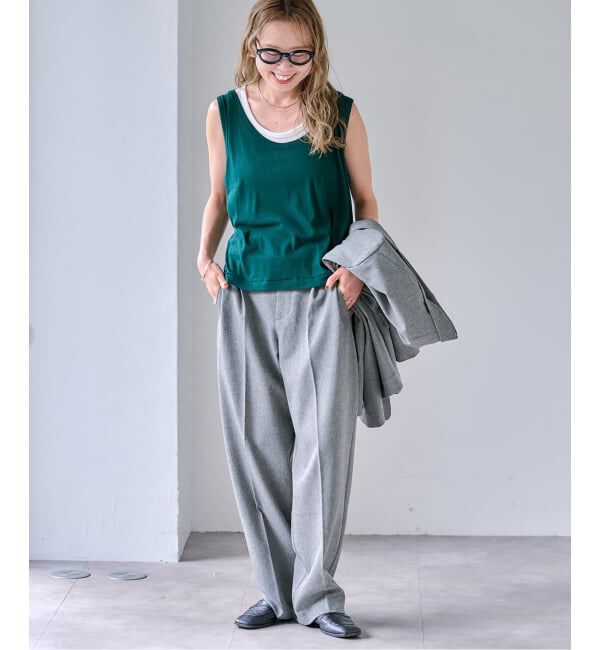 OUTDOOR PRODUCTS Usual Things「シアーリブタンクトップ」|Tシャツ・カットソー|