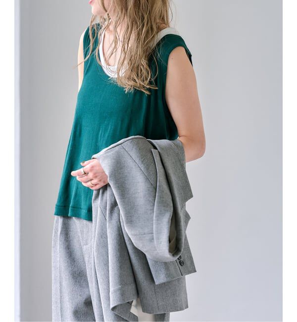 OUTDOOR PRODUCTS Usual Things「シアーリブタンクトップ」|Tシャツ・カットソー|