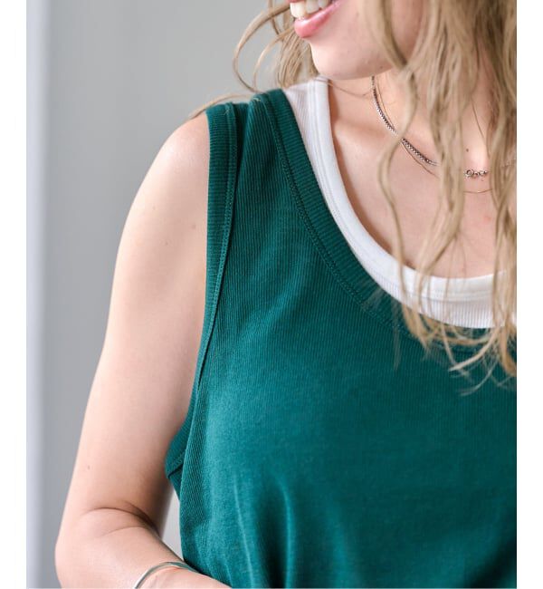 OUTDOOR PRODUCTS Usual Things「シアーリブタンクトップ」|Tシャツ・カットソー|