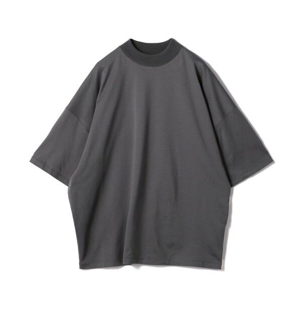 CABaN「CABaN コットン ビルドネックTシャツ」|Tシャツ・カットソー|17 チャコールグレー