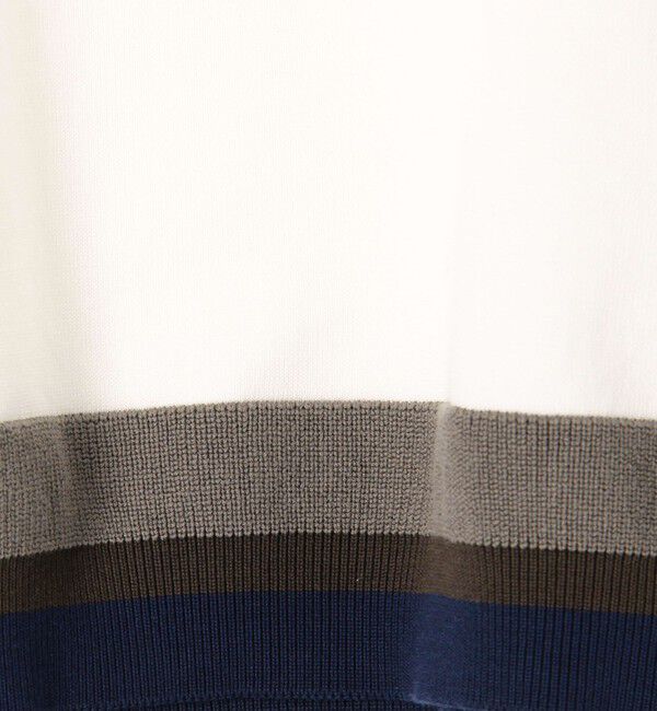 TOMORROWLAND MENS「TOMORROWLAND tricot リブライン ニットTシャツ」|ニット・セーター|