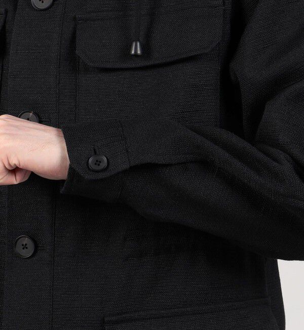 TOMORROWLAND MENS「コットンウール マウンテンパーカー」|ブルゾン・スタジャン|