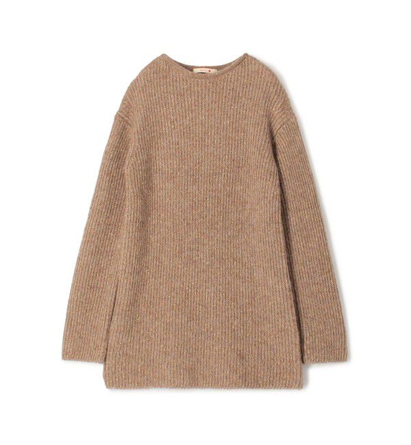 BACCA「アルパカラメミックス ニットワンピース」|ニット・セーター|47 ブラウン