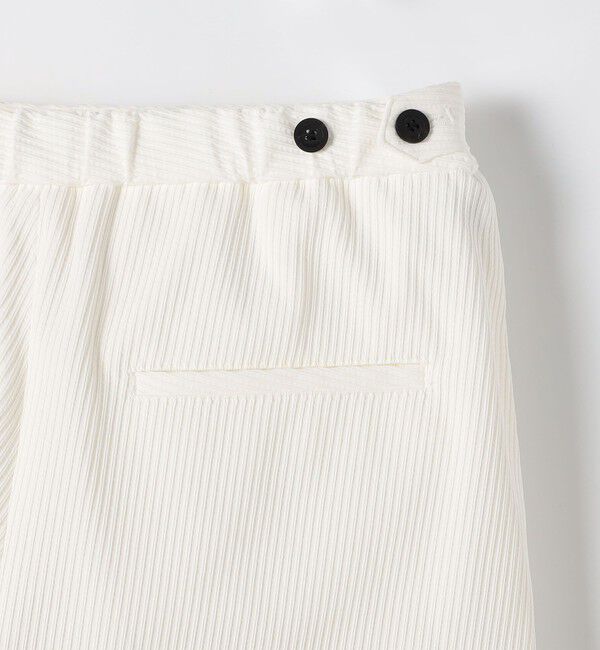 DES PRES「ツイルジャカード セミワイドパンツ」|スラックス|