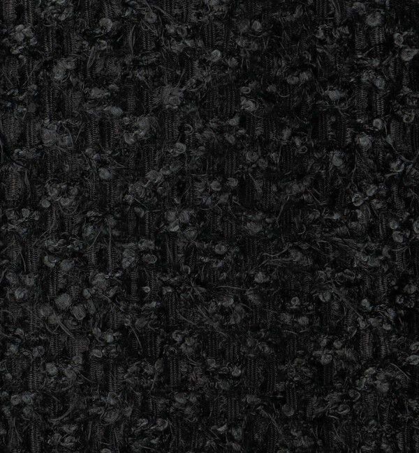 DES PRES「ヘアリーループツイード ロングジレ」|テーラードジャケット|