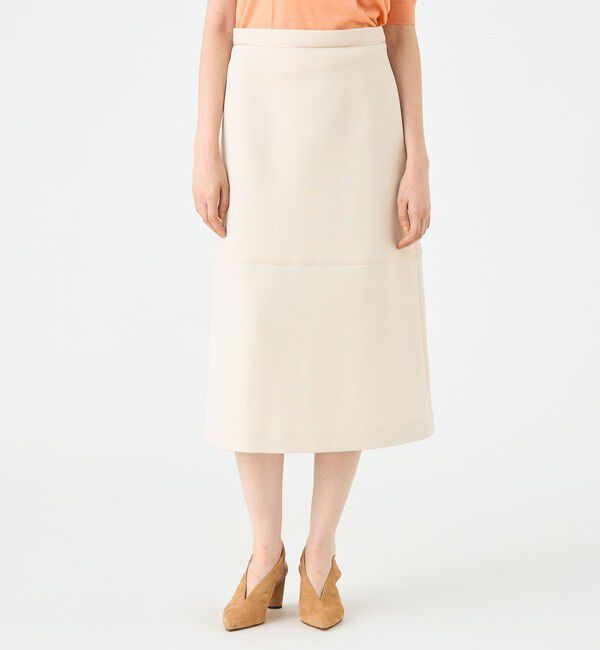 Ballsey「リップルダンボール トラペーズスカート」|台形|