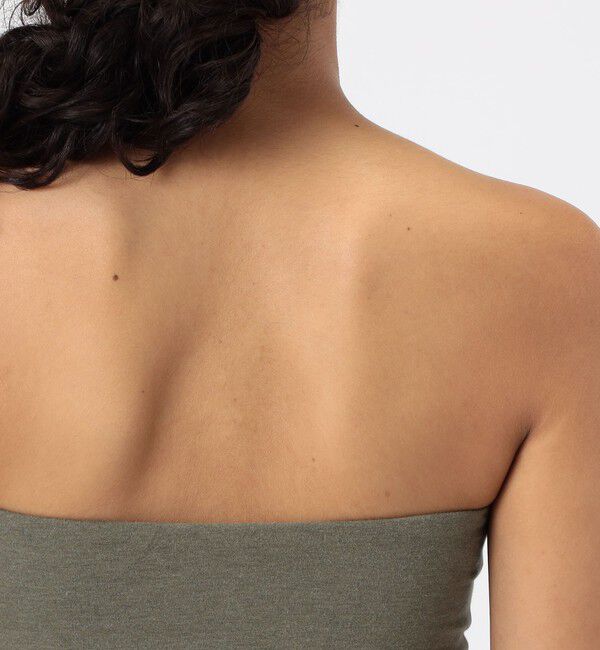 JAMES PERSE「コットンポリエステルジャージー シャーリングチューブトップ WMTP3234」|チューブトップ|