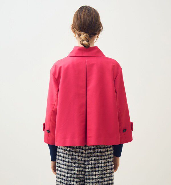 TOMORROWLAND collection「コットンシルクグログラン トラペーズジャケット」|その他|