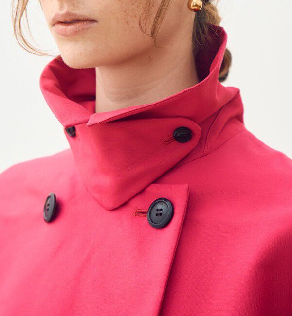 TOMORROWLAND collection「コットンシルクグログラン トラペーズジャケット」|その他|