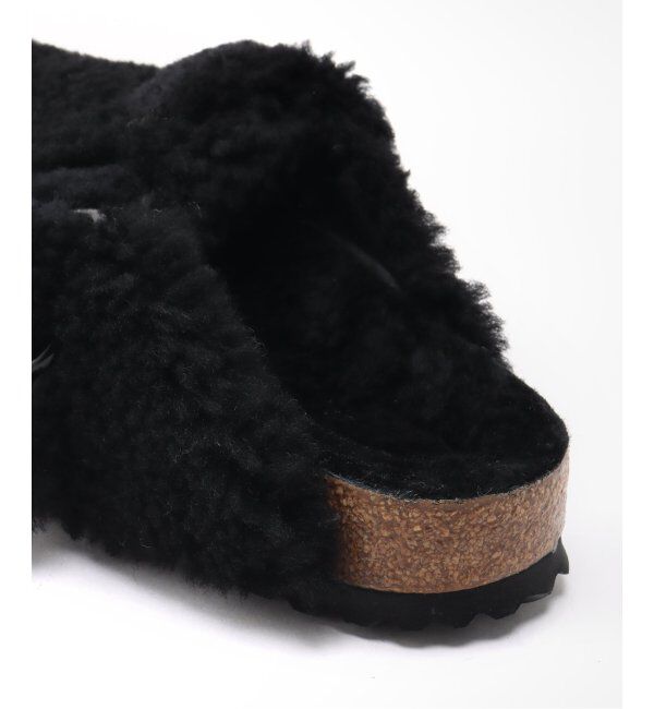 Plage「【BIRKENSTOCK / ビルケンシュトック】 BOSTON BIG BUCKLE SHEARILING サンダル」|サンダル|