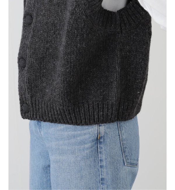 Plage「JANE SMITH/ジェーンスミス  SNAP 3G SHORT ニット」|ニット・セーター|