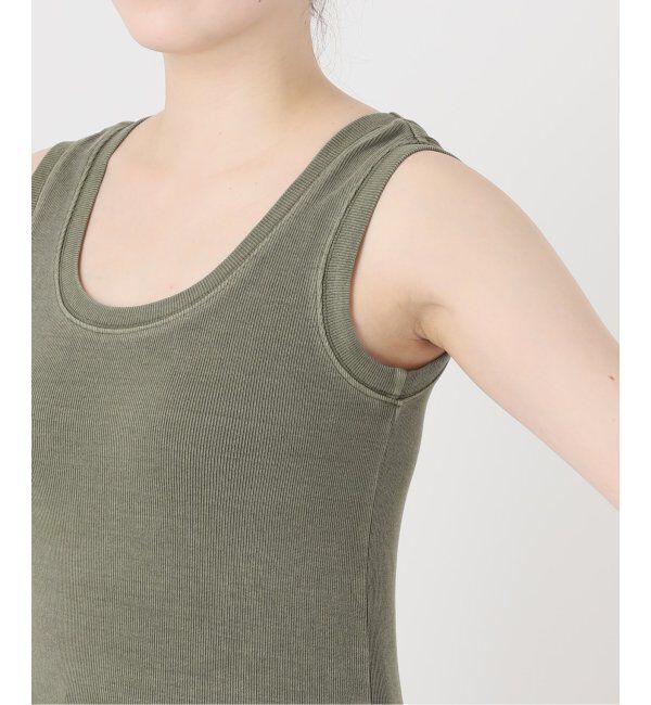 SLOBE IENA「《追加》コットンテレコタンクトップ」|タンクトップ|