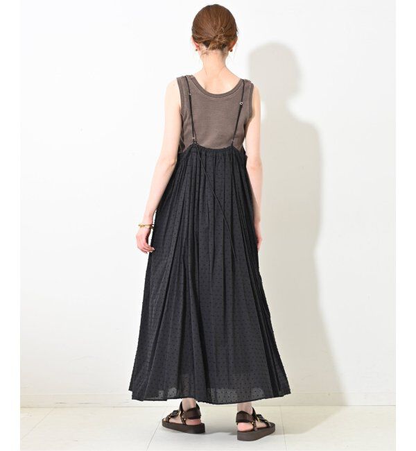 SLOBE IENA「《追加》コットンテレコタンクトップ」|タンクトップ|