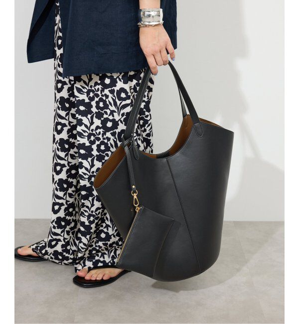 SLOBE IENA「《一部WEB限定/追加》SLOBE ラウンドビッグトート」|トートバッグ|