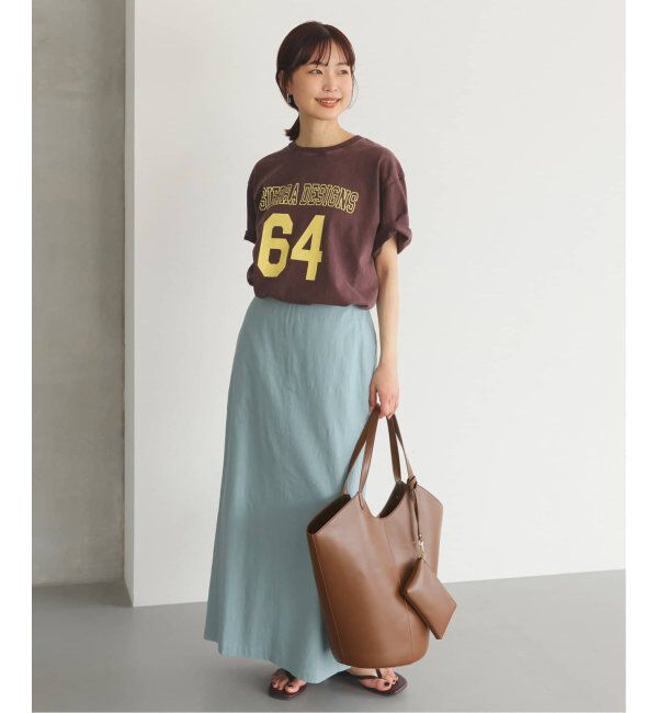 SLOBE IENA「《一部WEB限定/追加》SLOBE ラウンドビッグトート」|トートバッグ|