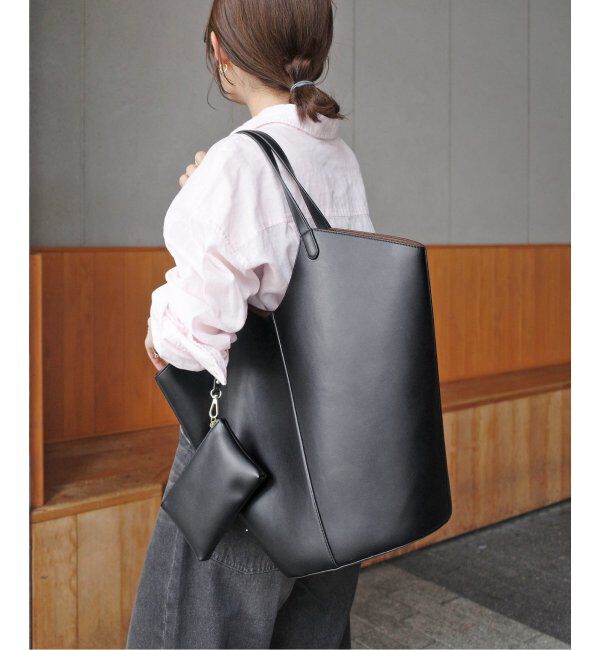 SLOBE IENA「《一部WEB限定/追加》SLOBE ラウンドビッグトート」|トートバッグ|