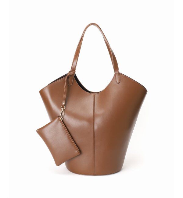 SLOBE IENA「《一部WEB限定/追加》SLOBE ラウンドビッグトート」|トートバッグ|