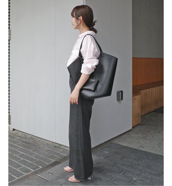 SLOBE IENA「《一部WEB限定/追加》SLOBE ラウンドビッグトート」|トートバッグ|