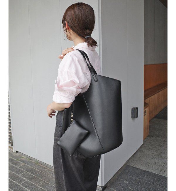 SLOBE IENA「《一部WEB限定/追加》SLOBE ラウンドビッグトート」|トートバッグ|