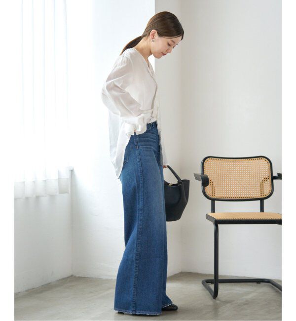 IENA「upper hights/アッパーハイツ 別注 THE RUTH ルーズフレアデニム」|デニム|