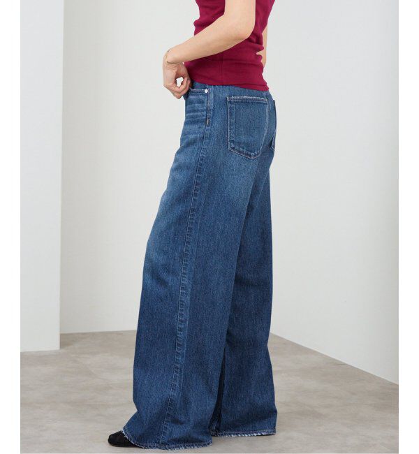 IENA「upper hights/アッパーハイツ 別注 THE RUTH ルーズフレアデニム」|デニム|