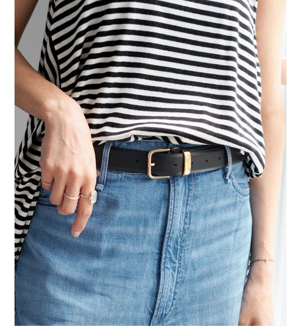 IENA「MANUELA/マヌエラ 30mm LEATHER BELT」|ベルト|