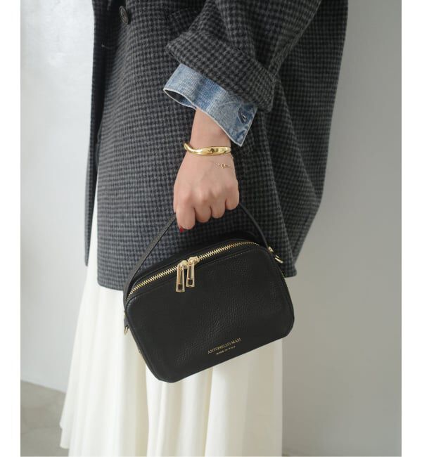 SLOBE IENA「ANTONELLO MASI/アントネッロマージ SLOBE別注 レザーハンドルバッグ」|ハンドバッグ|