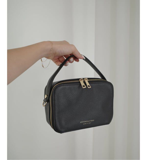 SLOBE IENA「ANTONELLO MASI/アントネッロマージ SLOBE別注 レザーハンドルバッグ」|ハンドバッグ|