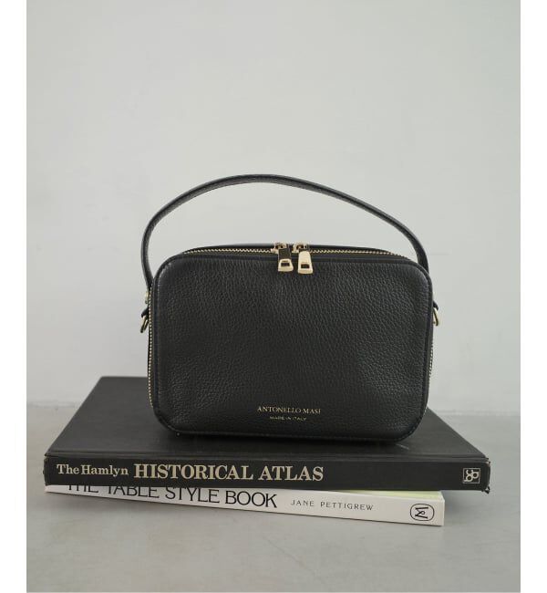 SLOBE IENA「ANTONELLO MASI/アントネッロマージ SLOBE別注 レザーハンドルバッグ」|ハンドバッグ|
