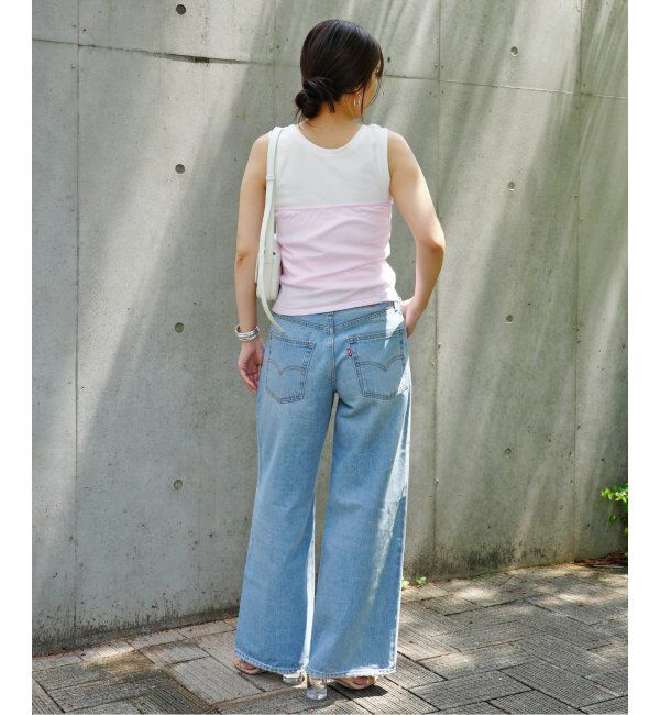 SLOBE IENA「miller/ミラー SLOBE別注 シアーカットソービスチェ」|チューブトップ|