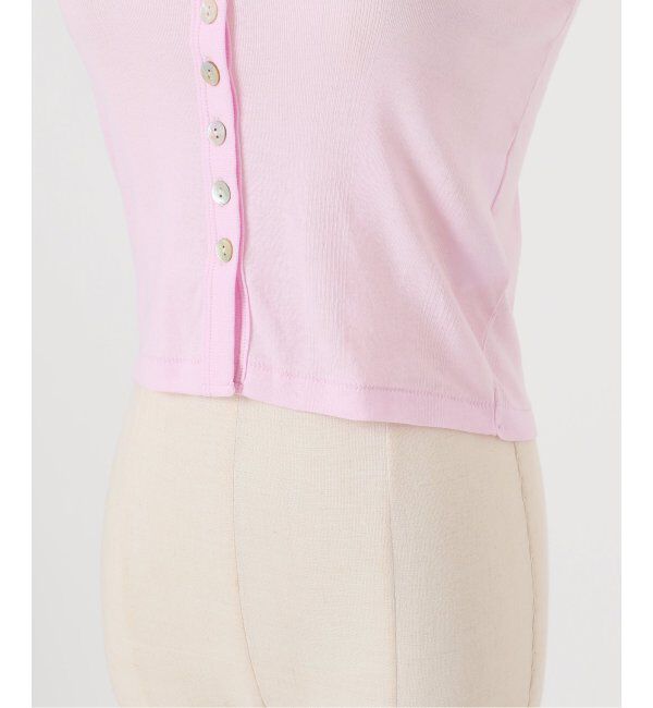 SLOBE IENA「miller/ミラー SLOBE別注 シアーカットソービスチェ」|チューブトップ|