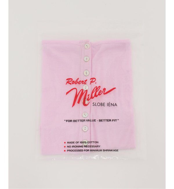 SLOBE IENA「miller/ミラー SLOBE別注 シアーカットソービスチェ」|チューブトップ|