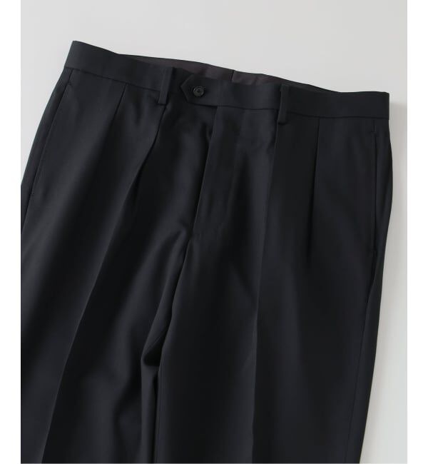 EDIFICE「E. SC-OFFLIMITS 2タック パンツ【セットアップ着用可能】」|スラックス|