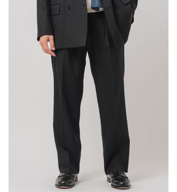 EDIFICE「E. SC-OFFLIMITS 2タック パンツ【セットアップ着用可能】」|スラックス|