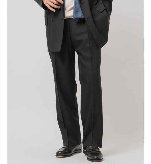 EDIFICE「E. SC-OFFLIMITS 2タック パンツ【セットアップ着用可能】」|スラックス|