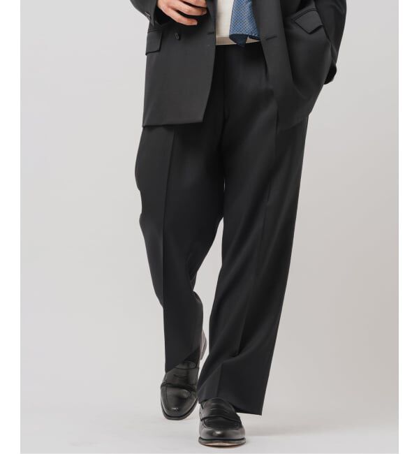 EDIFICE「E. SC-OFFLIMITS 2タック パンツ【セットアップ着用可能】」|スラックス|