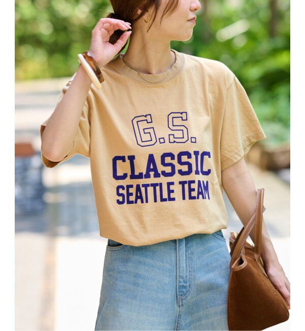 JOURNAL STANDARD relume「《追加》別注【GULFCOAST SPORTSWEAR】ロゴTシャツ」|Tシャツ・カットソー|