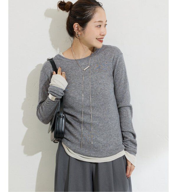 JOURNAL STANDARD「ウォッシャブル WPEヘンリープルオーバー」|ニット・セーター|