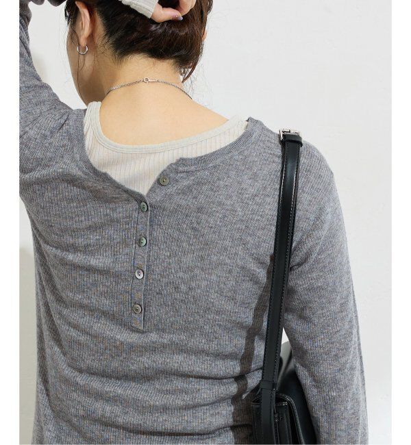 JOURNAL STANDARD「ウォッシャブル WPEヘンリープルオーバー」|ニット・セーター|