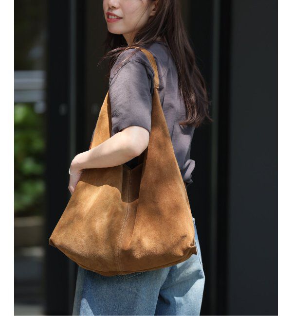 JOURNAL STANDARD relume「《WEB限定追加》別注【AULENTTI/オウレンティ】スウェードトートバッグ」|トートバッグ|