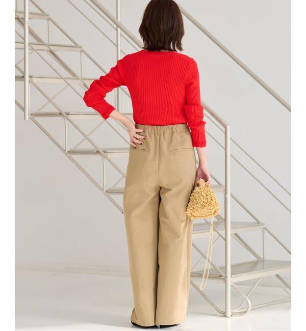 JOURNAL STANDARD relume「《追加 / 新色》2タックワイドパンツ」|チノ|