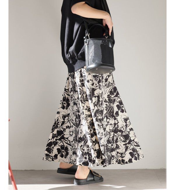 JOURNAL STANDARD relume「《WEB限定追加2》コントラストフラワープリントスカート」|スカート|