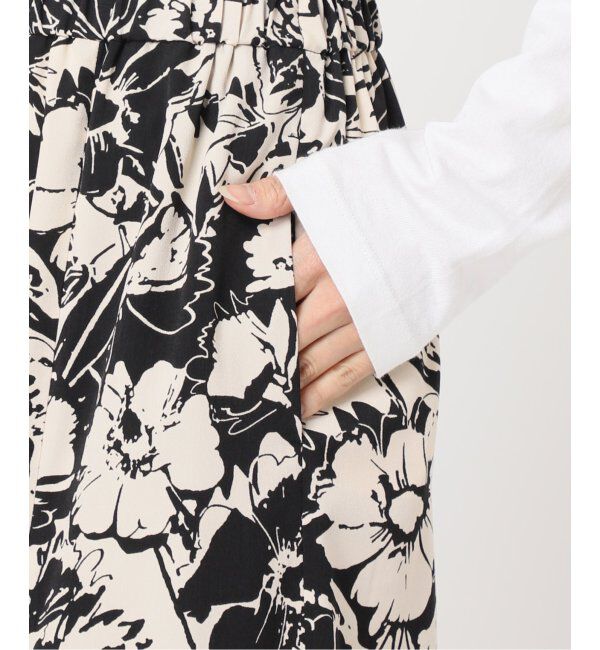 JOURNAL STANDARD relume「《WEB限定追加2》コントラストフラワープリントスカート」|スカート|