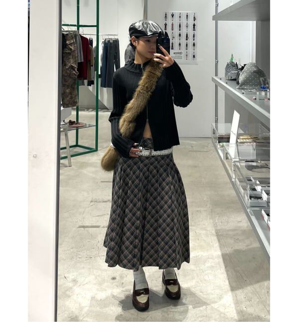 Oriens JOURNAL STANDARD「フロントジップリブニット」|ニット・セーター|