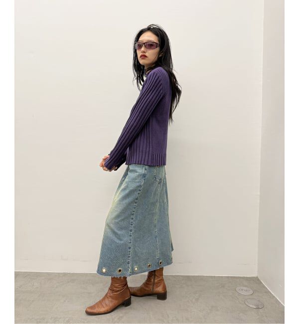 Oriens JOURNAL STANDARD「フロントジップリブニット」|ニット・セーター|