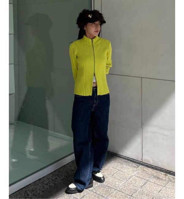 Oriens JOURNAL STANDARD「フロントジップリブニット」|ニット・セーター|