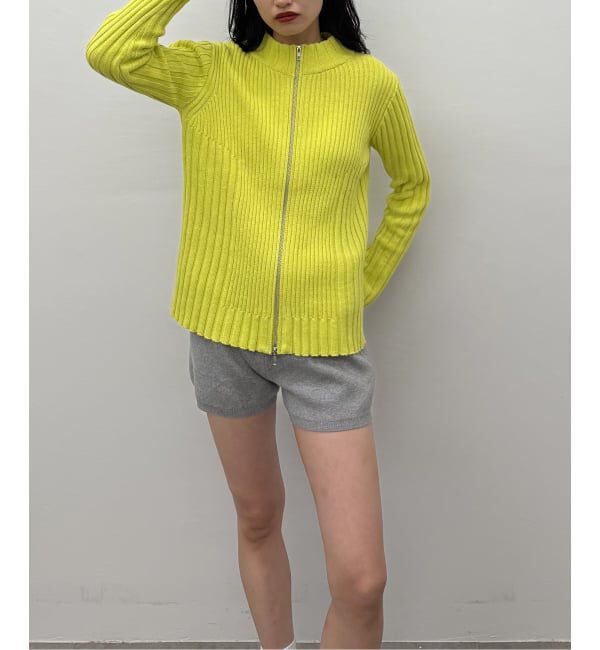 Oriens JOURNAL STANDARD「フロントジップリブニット」|ニット・セーター|