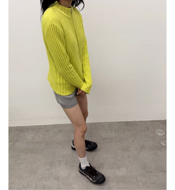 Oriens JOURNAL STANDARD「フロントジップリブニット」|ニット・セーター|