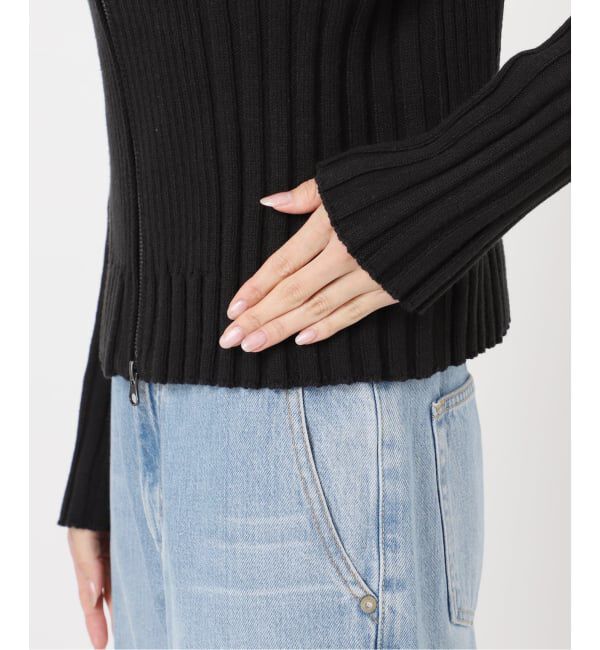 Oriens JOURNAL STANDARD「フロントジップリブニット」|ニット・セーター|